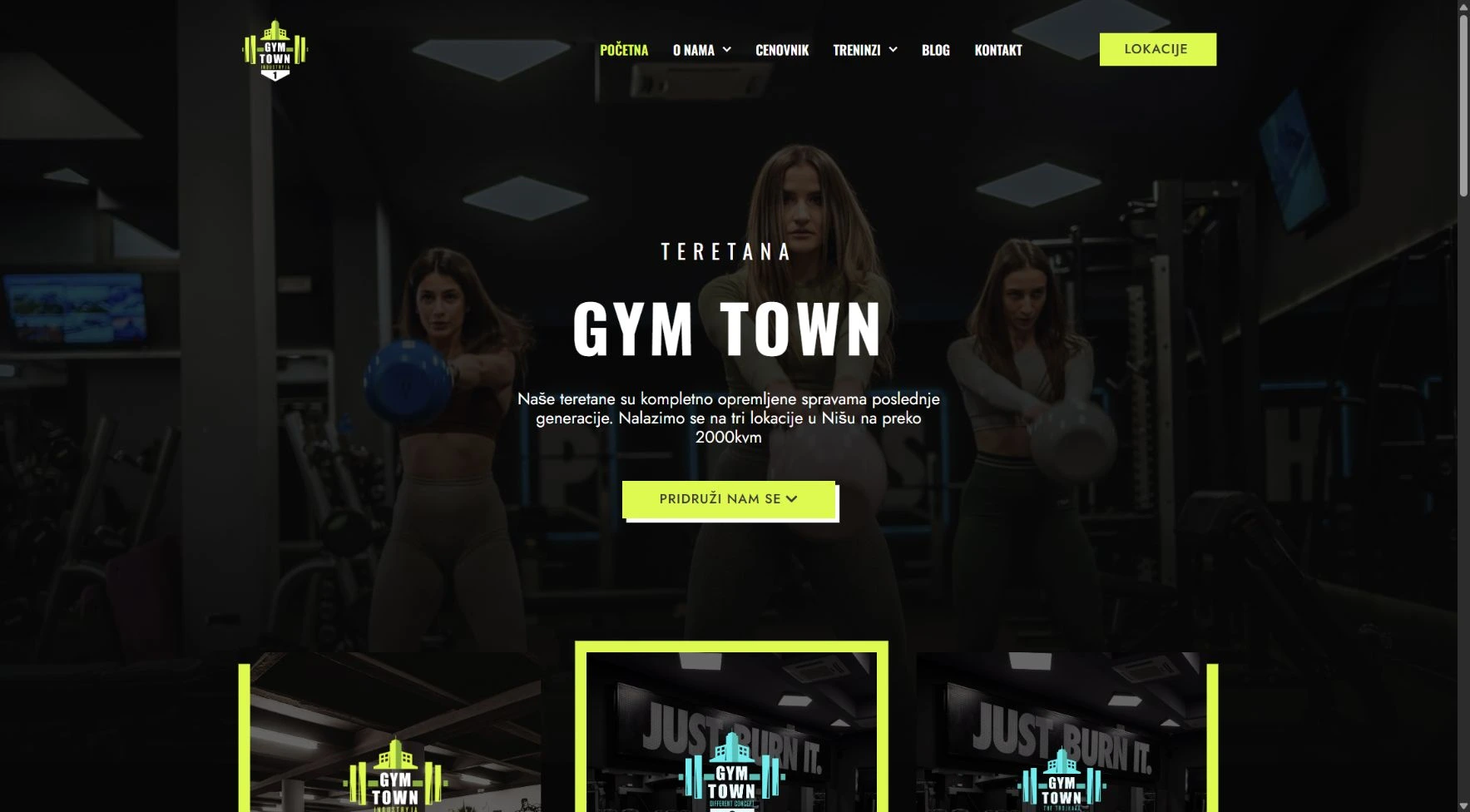 Sajt Gym Town